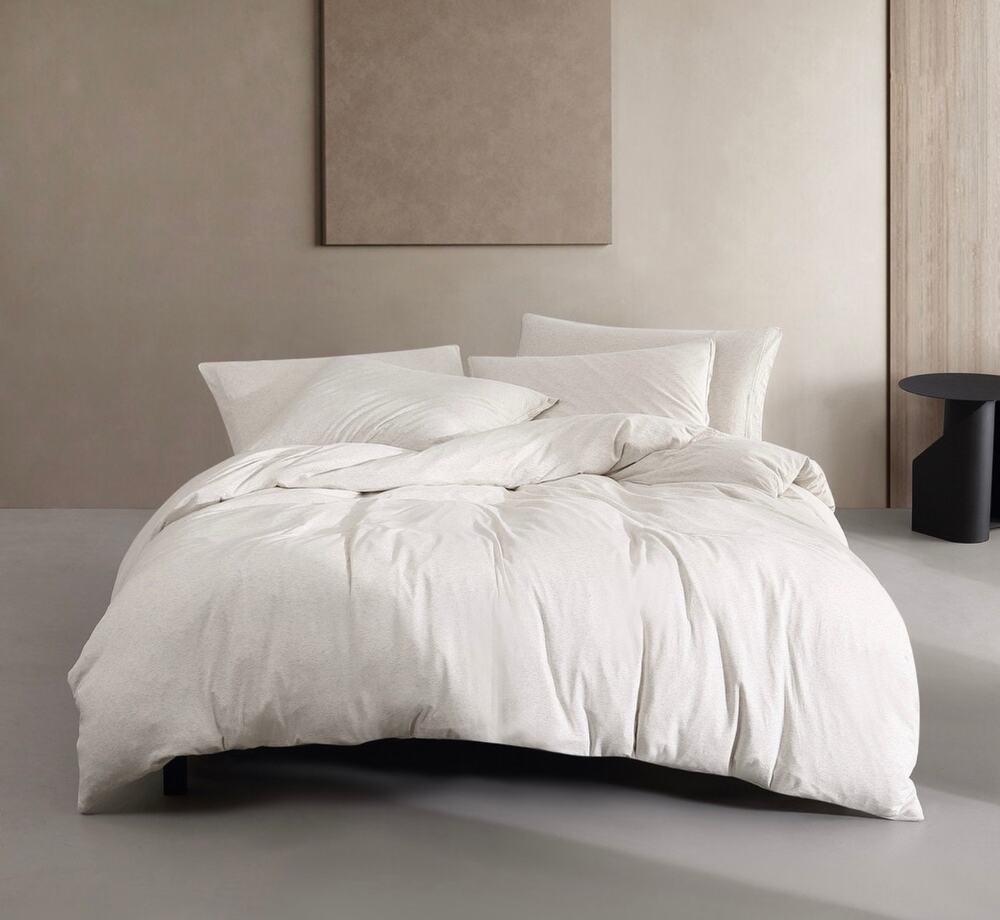 New Calvin Klein modern cotton full queen duvet cover white
